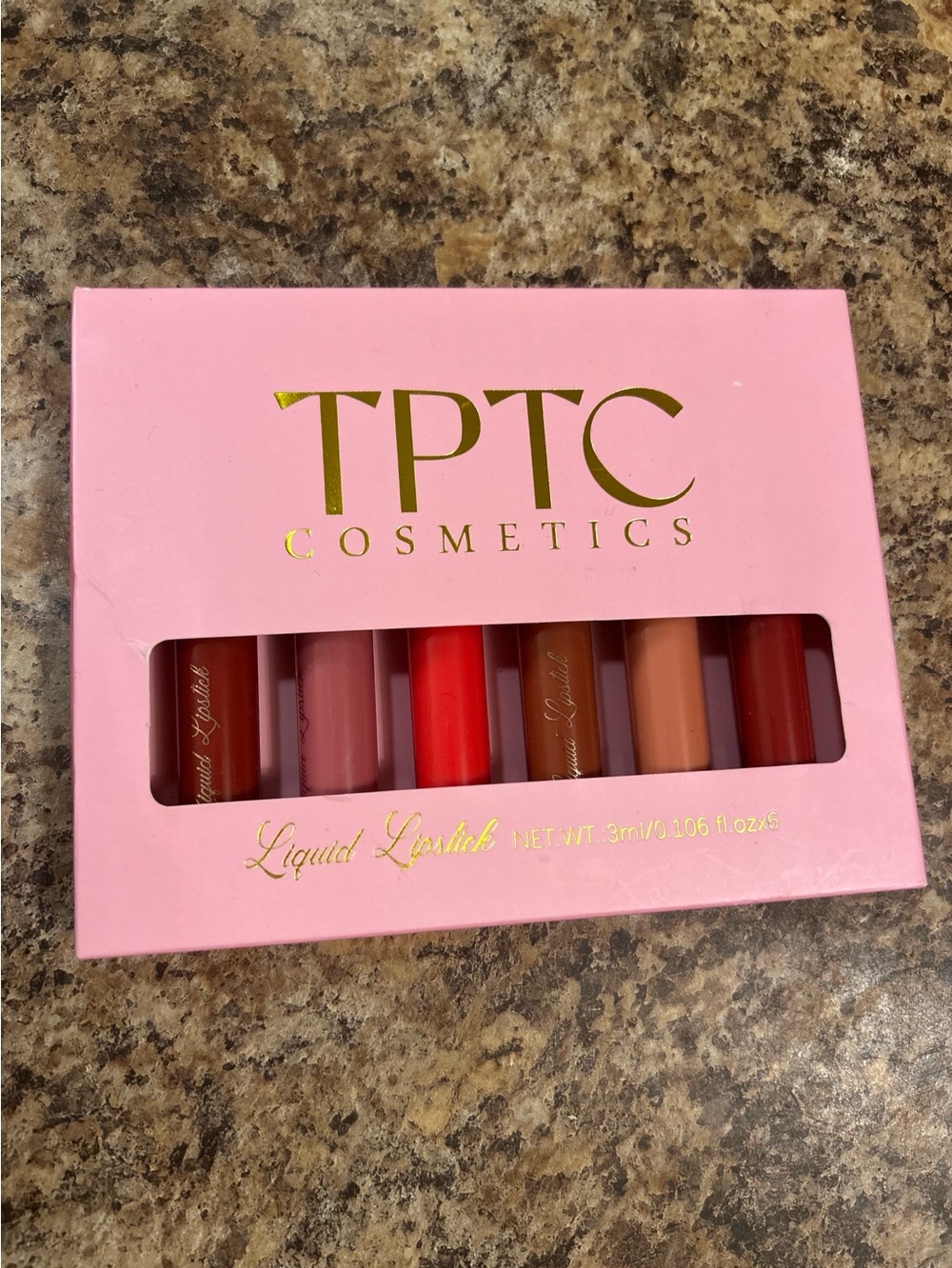 Women's Pink Liquid Lipstick Set - Multi Shade